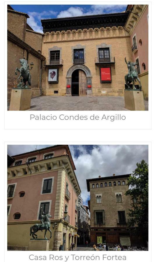 Cozy Apartment Plaza Del Pilar - San Felipe Saragossa Exterior foto